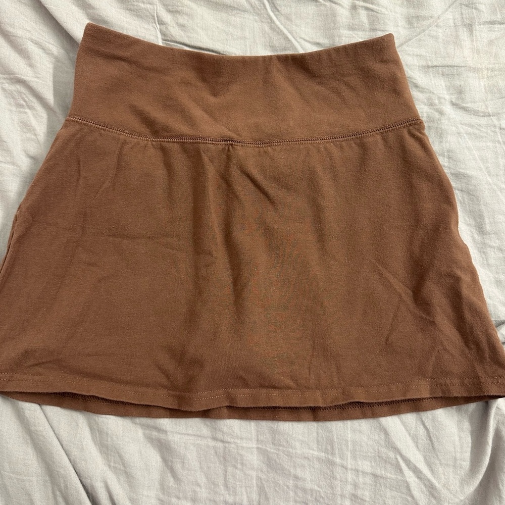 Hollister brown tennis skort
